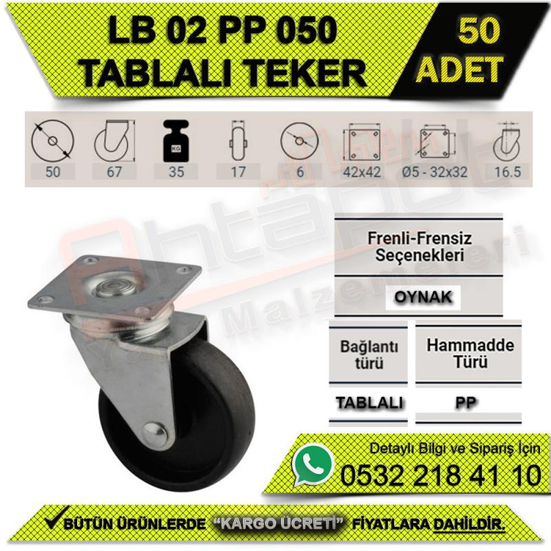LB 02 STP 050 TABLALI TEKER (50 ADET)